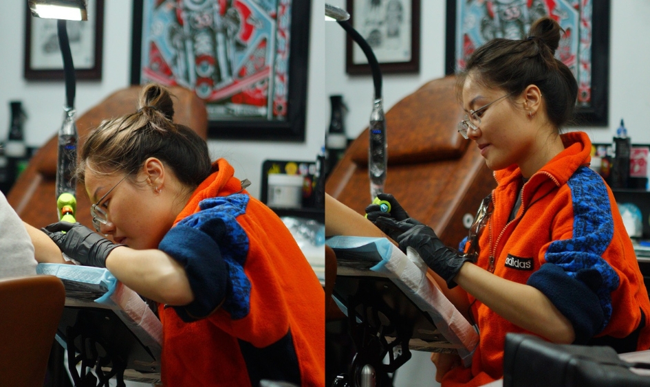 Tattoo Appointments Are Often a Shared Experience for Women