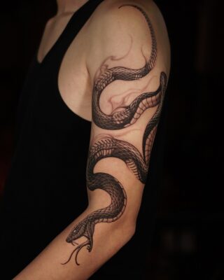 Snake Tattoo by Karim