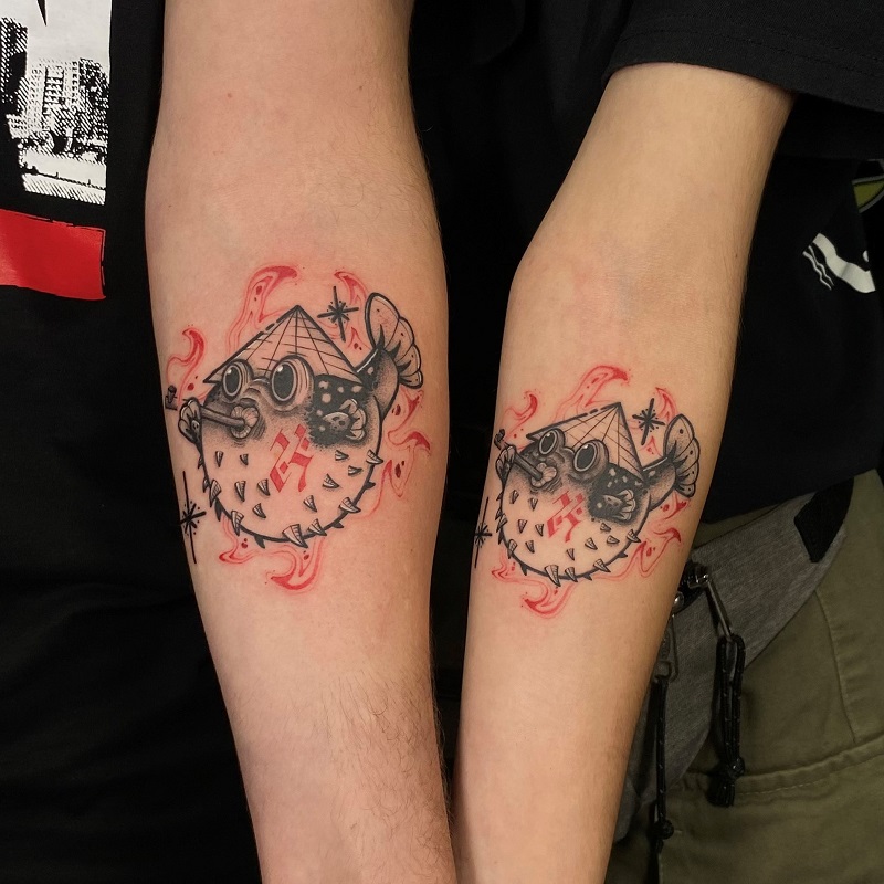Tattoo with your soulmate is a perfect dating