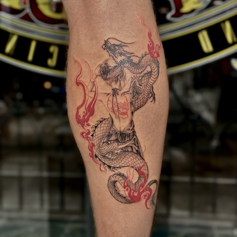 Dragon Tattoo in Vietnam