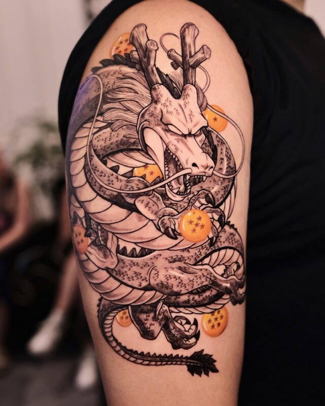 Japanese cultural: Dragon Ball Tattoo
