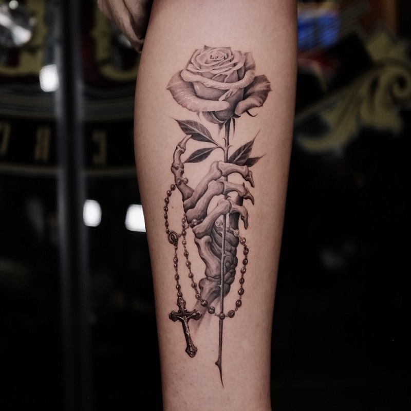 A red rose often represents romantic love