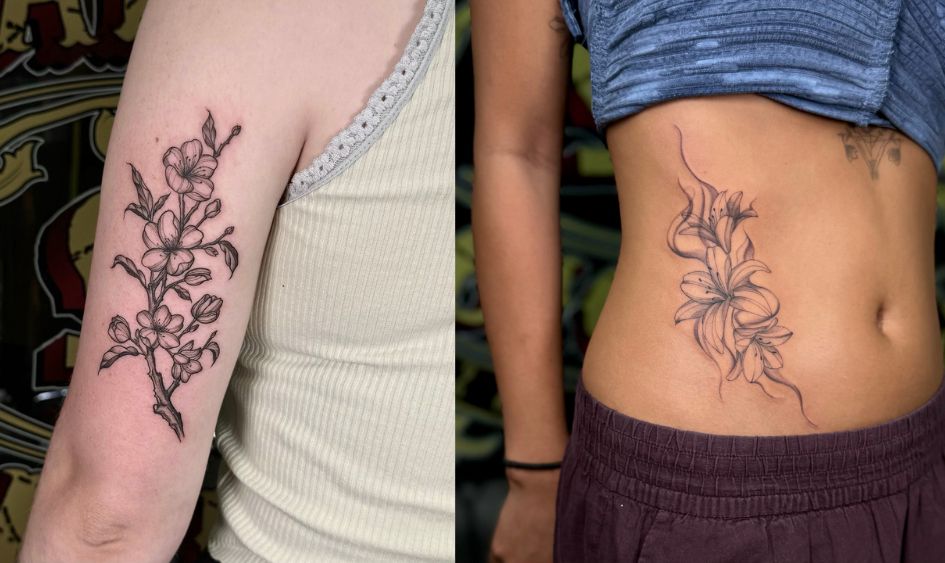 Floral Tattoos