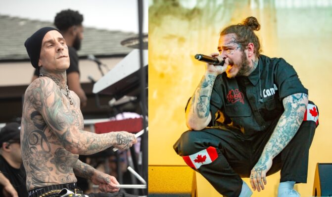 Full Sleeve From Post Malone and Travis Barker