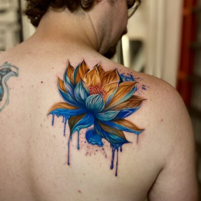 lotus flower tattoo