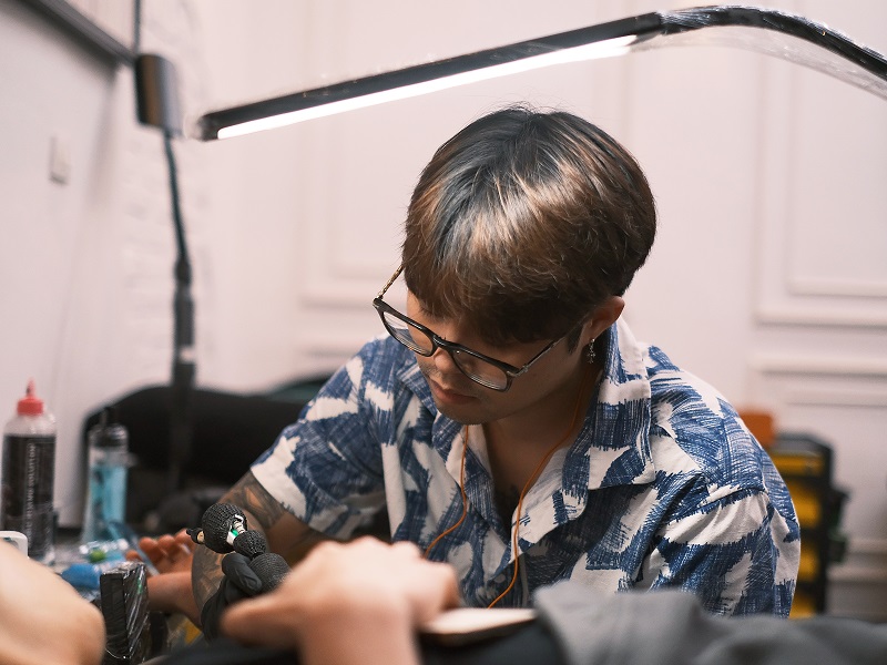 Artist at Azone Tattoo