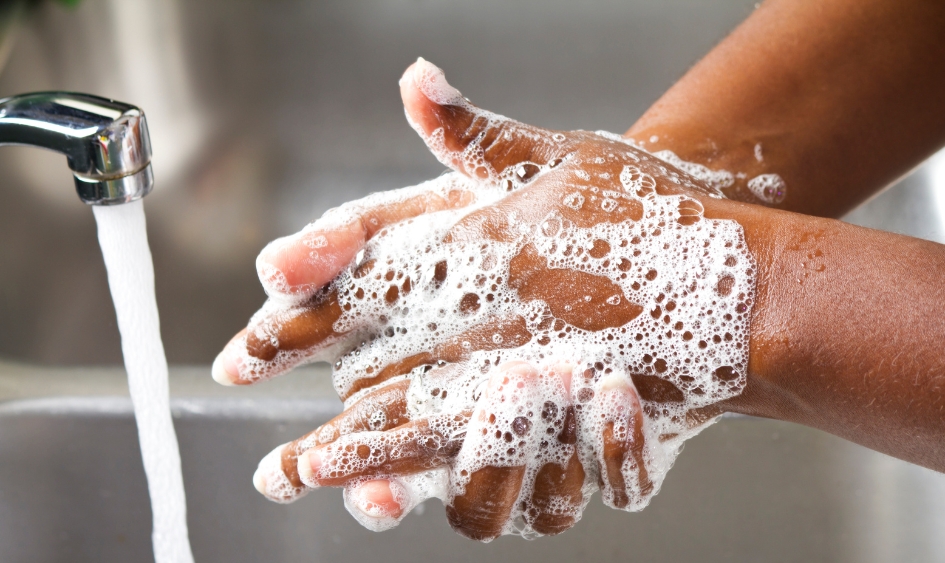 Make sure your hands are clean