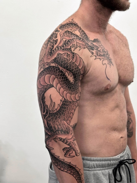 Lil Ned - Asian Traditional & Japanese Tattoo Specialist at Azone Tattoo Hanoi
