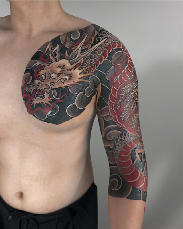 Lil Ned - Asian Traditional & Japanese Tattoo Specialist at Azone Tattoo Hanoi